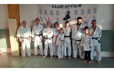 Remise de ceinture noire de Lucas